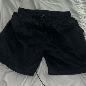 Athletic Black Men's Shorts